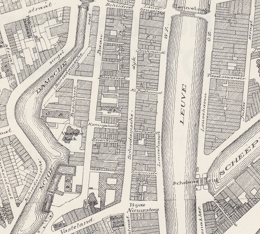 Leuvehaven Kaart (A)