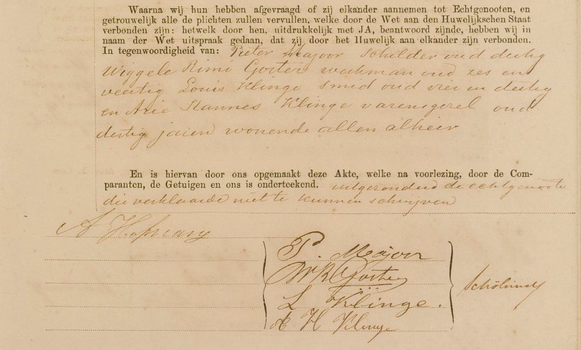 1891.09.27 Anthonie II Hofmans Huwelijk-A