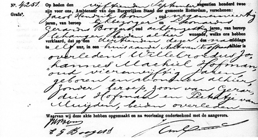 1902.09.15 Overlijden Willebrordus Johannes Machiel