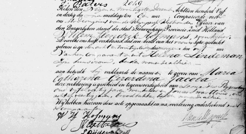 1835.12.28 Geboorte Maria Catharina Gerardina Jacoba-A