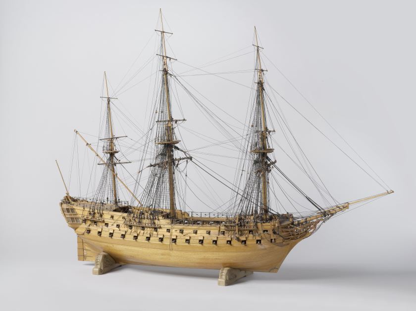 1801 Model Linieschip van 90 stukken – Rijksmuseum