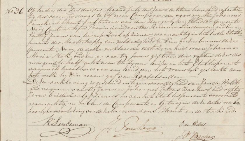 1825.07.05 BS Norg Geboorte Rooselinde Lindeman-A